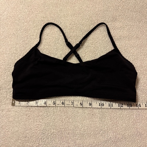 Lululemon Black Hot Spell Bra Strappy Caged In Bralette - Picture 7 of 12